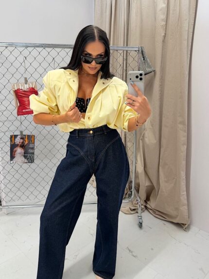 Żółta kurtka bomberka LaMilla