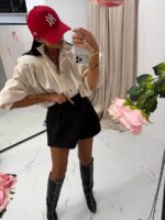 Ecru kurtka bomberka LaMilla