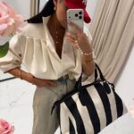 Ecru kurtka bomberka LaMilla