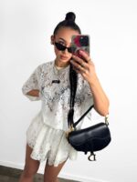 Białe koronkowe spodenki LaMilla