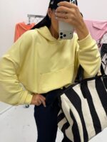 Żółta bluza kangurek LaMilla