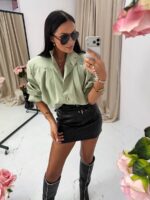 Pistacjowa Kurtka bomberka LaMilla