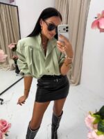 Pistacjowa Kurtka bomberka LaMilla