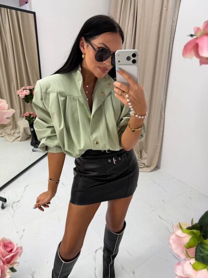 Pistacjowa Kurtka bomberka LaMilla