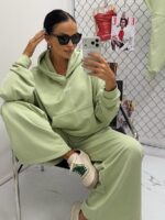 Spodnie dresowe LaMilla kolorze matcha