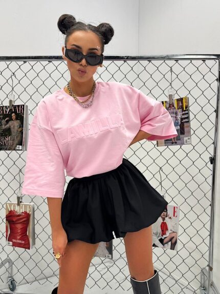 Różowy tshirt LaMilla