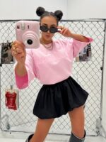 Różowy tshirt LaMilla