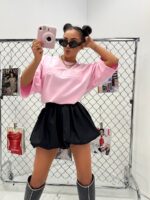 Różowy tshirt LaMilla