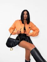 Pomarańczowa koszula LaMilla