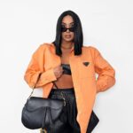 Pomarańczowa koszula LaMilla