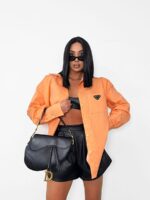 Pomarańczowa koszula LaMilla