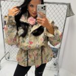 Kurtka parka w kwiaty LaMilla