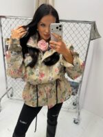 Kurtka parka w kwiaty LaMilla