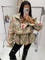 Kurtka parka w kwiaty LaMilla