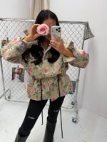 Kurtka parka w kwiaty LaMilla