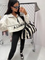 Biała bluza Aspen LaMilla bawełna