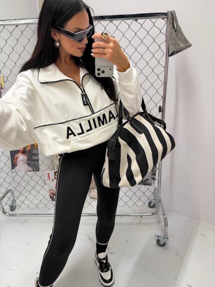 Biała bluza Aspen LaMilla bawełna