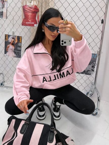 Różowa bluza Aspen LaMilla