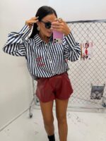 Koszula w granatowe paski LaMilla