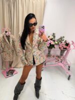 Marynarka w kwiaty LaMilla