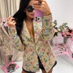 Marynarka w kwiaty LaMilla