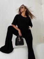 Czarny komplet Agatha Fashion