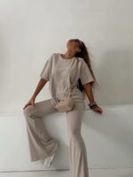 Jasno beżowy komplet Agatha Fashion