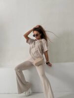 Jasno beżowy komplet Agatha Fashion