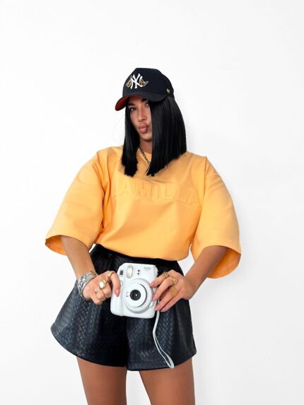 Pomarańczowy t-shirt LaMilla