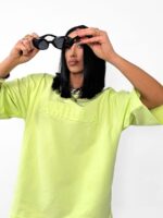 Limonkowy t-shirt LaMilla