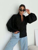 Czarna koszula Megi B