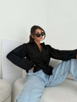 Czarna koszula Megi B