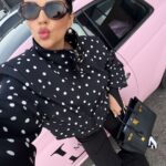 Czarna kurtka w białe groszki LaMilla