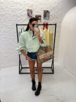 Torebka Rosalia LaMilla różowe logo