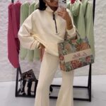 Torebka Rosalia LaMilla różowe logo