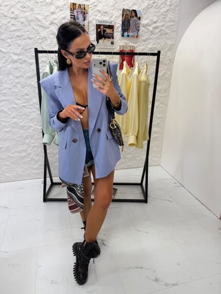 Niebieska marynarka Wigilia LaMilla