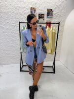 Niebieska marynarka Wigilia LaMilla