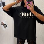 Czarny t-shirt Chic LaMilla