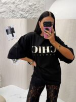 Czarny t-shirt Chic LaMilla
