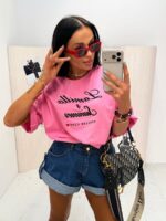 Różowy t-shirt LaMilla Summer