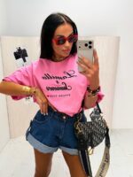 Różowy t-shirt LaMilla Summer