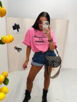 Różowy t-shirt LaMilla Summer
