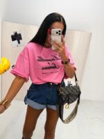 Różowy t-shirt LaMilla Summer