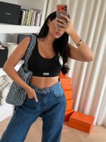 Czarny top LaMilla