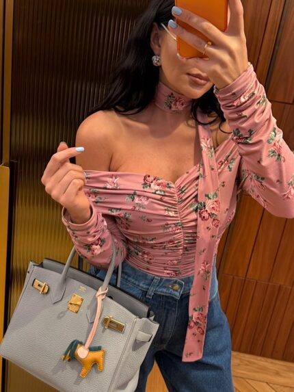 Body hiszpanka LaMilla w kwiaty