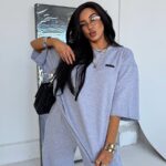 T-shirt LaMilla szary