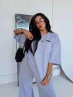 T-shirt LaMilla szary