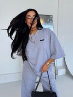 T-shirt LaMilla szary