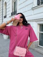 T-shirt LaMilla szminkowy