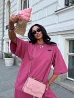 T-shirt LaMilla szminkowy